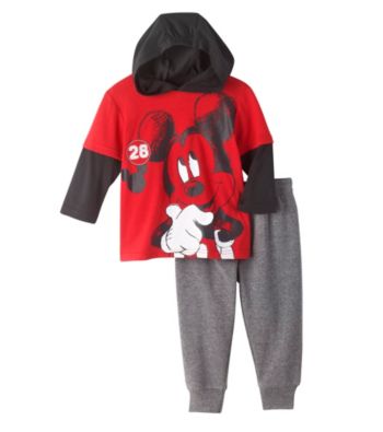 UPC 887847941532 product image for Disney® Baby Boys Layered Mickey Hoodie And Joggers Set | upcitemdb.com