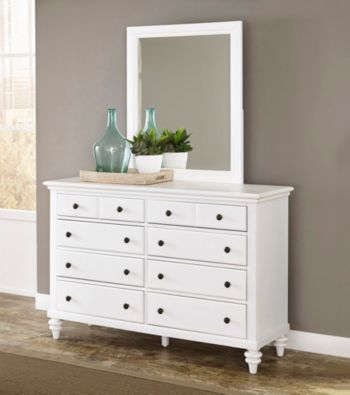 Home Styles&reg; Bermuda Dresser and Mirror