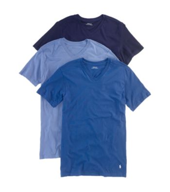 UPC 043935772598 product image for Polo Ralph Lauren® Men's 3-Pack Slim V-Neck Short Sleeve Undershirts | upcitemdb.com