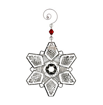 Waterford&reg; Snowcrystal Pierced Ornament