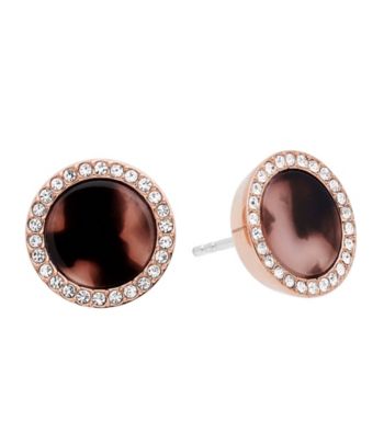 michael kors tortoise shell earrings
