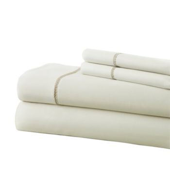 UPC 645470150420 product image for Pacific Coast Textiles® 400-Thread Count with Rope Hem Sheet Set | upcitemdb.com