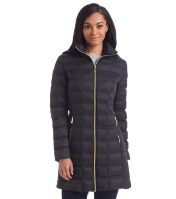 michael michael kors packable quilted down puffer coat