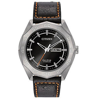 Citizen&reg; Men's Eco-Drive Super Titanium Watch