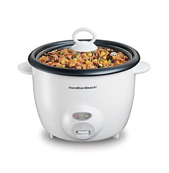 Hamilton Beach&reg; 20-Cup White Rice Cooker and Food 