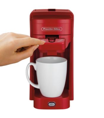 UPC 022333499641 product image for Proctor-Silex&reg; Red Single Serve Coffeemaker | upcitemdb.com