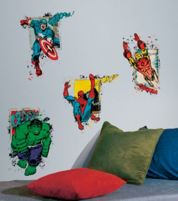 RoomMates Marvel&reg; Superhero Burst Peel & Stick Giant 