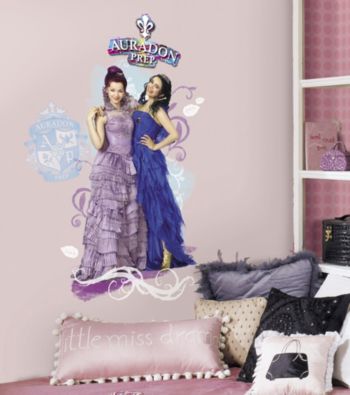 RoomMates Descendants Mal and Evie Peel & Stick Wall Graphic