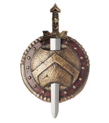 Spartan Combat Shield and Sword