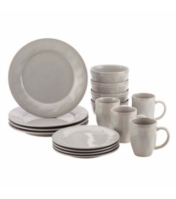 Rachael Ray&reg; Cucina Grey 16-pc. Stoneware Dinnerware Set