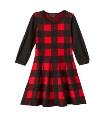 UPC 784645001225 product image for Sequin Hearts® Girls' 7-16 Buffalo Plaid Dress | upcitemdb.com