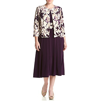 UPC 828659988995 product image for Jessica Howard® Plus Size Swing Jacket Dress | upcitemdb.com