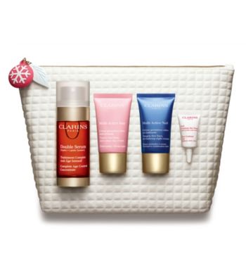 EAN 3380810133363 product image for Clarins Double Serum & Multi-Active Essentials Gift Set (A $128 Value) | upcitemdb.com