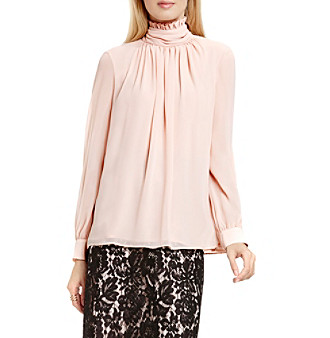 UPC 039372716585 product image for Vince Camuto® Ruffle Neck Blouse | upcitemdb.com