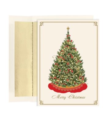 UPC 662790989172 product image for Masterpiece Elegant Tree Boxed Holiday Cards | upcitemdb.com