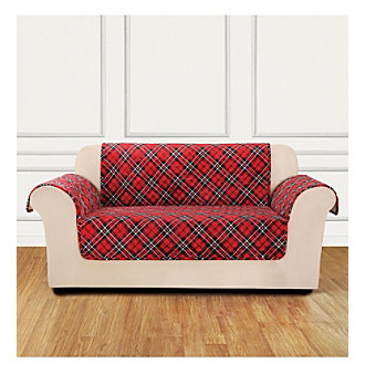 Sure Fit&reg; Furniture Flair Tartan Plaid Chair Cover