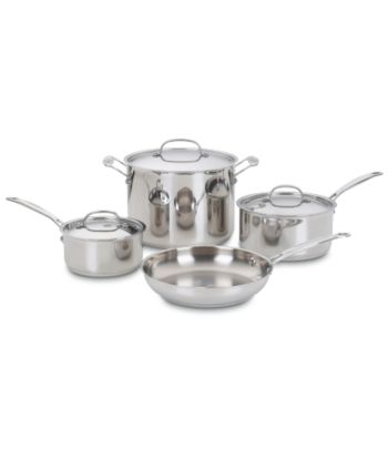 Cuisinart Chef's Classic™ Stainless Steel 7-Piece Cookware Set