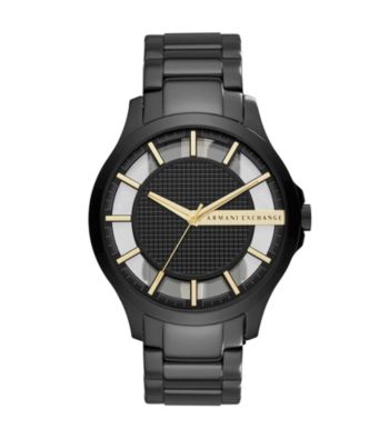 AX Armani Exchange Stainless Steel Matte Textured Y-Link 