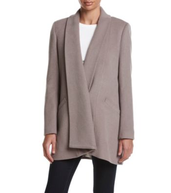 calvin klein shawl collar coat