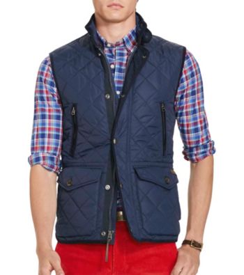 polo ralph lauren diamond quilted jacket