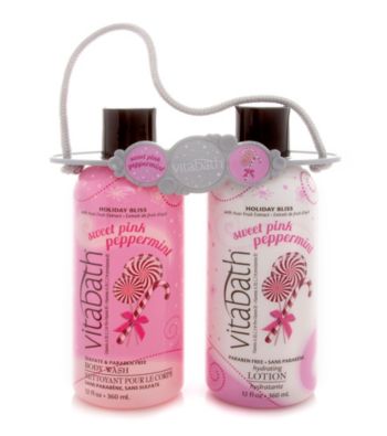 UPC 046936565459 product image for Vitabath® Sweet Pink Peppermint Body Wash And Lotion Gift Set | upcitemdb.com