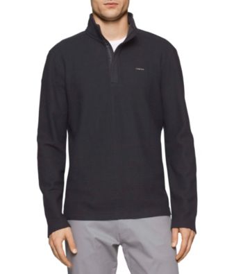 UPC 797762734488 product image for Calvin Klein Men's Long Sleeve Solid Mock Neck Pullover | upcitemdb.com