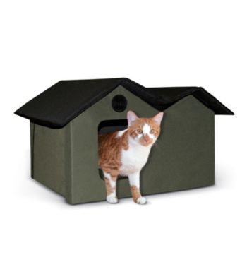 K & H Pet Products Extra Wide Outdoor Kitty House