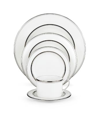 Kate Spade New York® Library Lane Platinum 5-piece Place Setting