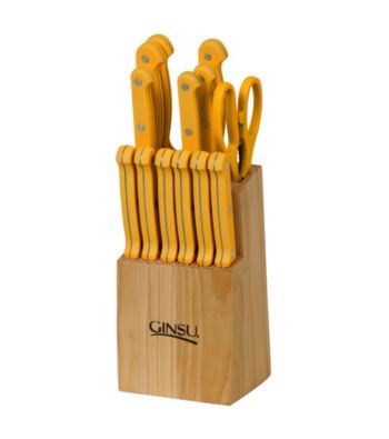 UPC 079061016411 product image for Ginsu® Essential Series 14-pc. Cutlery Set with Natural Block | upcitemdb.com
