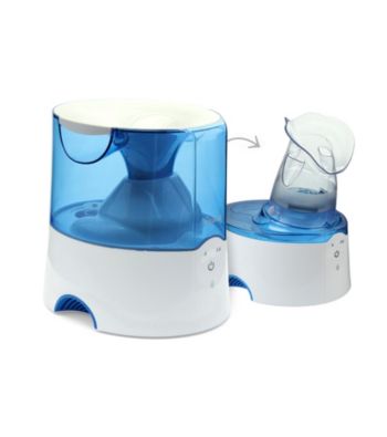 Crane 2-in-1 Warm Mist Humidifier with Steam Inhaler