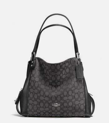 UPC 889532702503 product image for COACH EDIE SHOULDER BAG 31 IN SIGNATURE JACQUARD | upcitemdb.com