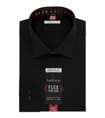 UPC 016652083865 product image for Van Heusen Men's Flex Collar Stretch Regular Fit Solid Dress Shirt | upcitemdb.com