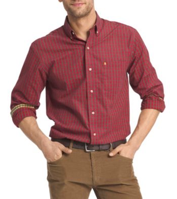 Image of Izod&reg; Men's Big & Tall Saltwater Dockside Button Down