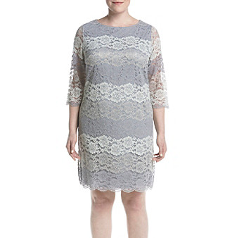 UPC 828659925525 product image for Jessica Howard® Plus Size Lace Shift Dress | upcitemdb.com