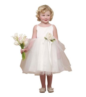 UPC 809115325066 product image for US Angels Girls' 2T-6X Ballerina Dress With Flower Sash | upcitemdb.com