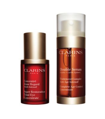 EAN 3380810193121 product image for Clarins Double Serum And Total Eye Concentrate Set (A $173 Value) | upcitemdb.com