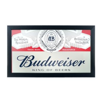 UPC 886511727380 product image for Budweiser® Framed Logo Mirror | upcitemdb.com