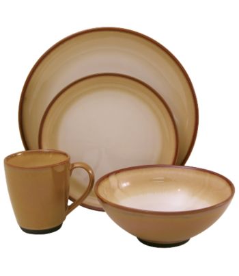 Sango Concepts Cocoa 16-Piece Dinnerware Set
