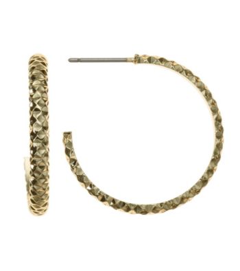 UPC 083355093538 product image for Napier® Open Hoop Post Earrings | upcitemdb.com