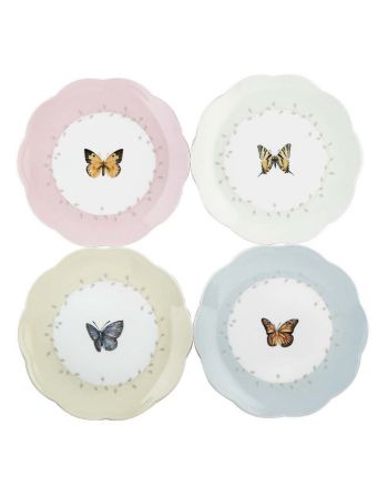 Lenox® Butterfly Meadow® Set of 4 Dessert Plates