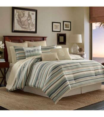UPC 883893471351 product image for Tommy Bahama® Canvas Stripe Comforter Set | upcitemdb.com
