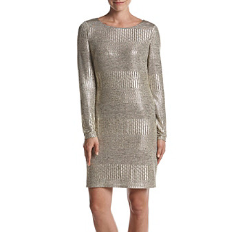 UPC 828659696852 product image for Jessica Howard® Gold Metal Detail Shift Dress | upcitemdb.com