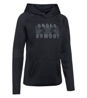 UPC 191168539355 product image for Under Armour Logo Fleece Pullover Hoodie | upcitemdb.com