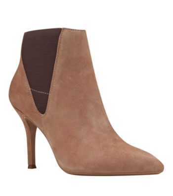 nine west front pointy toe booties