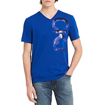 UPC 637865457092 product image for Calvin Klein Men's Vertical CKJ Tee | upcitemdb.com