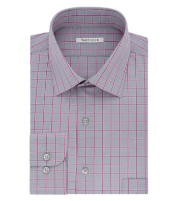 UPC 016652297064 product image for Van Heusen Men's Long Sleeve Check Button Down Dress Shirt | upcitemdb.com