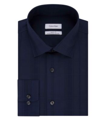 UPC 719250399863 product image for Calvin Klein Men's Long Sleeve Print Button Down Dress Shirt | upcitemdb.com