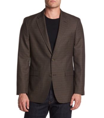 UPC 190468036526 product image for Tommy Hilfiger Men's Slim-Fit Checked Sport Coat | upcitemdb.com