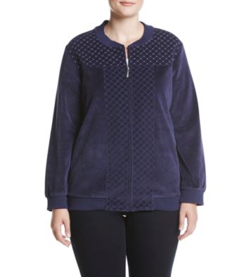 UPC 191608059337 product image for Alfred Dunner Plus Size Family Jacket | upcitemdb.com