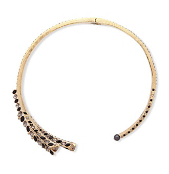 UPC 013742209297 product image for Givenchy Silvertone Hard Collar Necklace | upcitemdb.com
